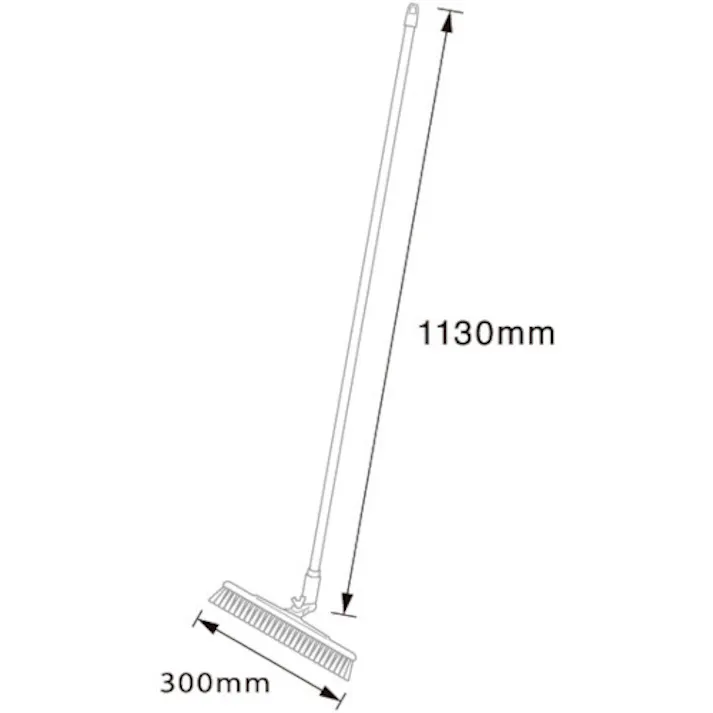 【CAINZ-DASH】バーテック バーキュートプラス 衛生管理用ほうき クネットタイプ ハード白5 BCP30K-BH40HW 5P※ 63110005【別送品】