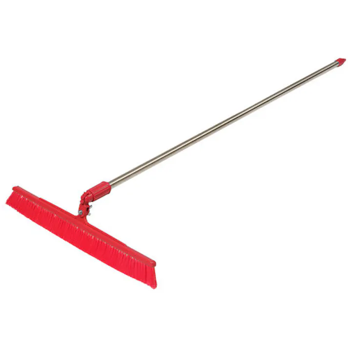 【CAINZ-DASH】バーテック バーキュートプラス 衛生管理用ほうき クネットタイプ幅広 ハード赤5 BCP45K-BH40HR 5P※ 63111105【別送品】