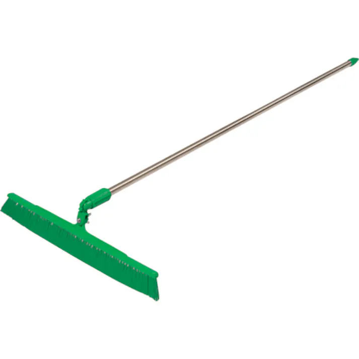 【CAINZ-DASH】バーテック バーキュートプラス 衛生管理用ほうき クネットタイプ幅広 ハード 緑 BCP45K-BH40HG 450×1130mm 63111401【別送品】