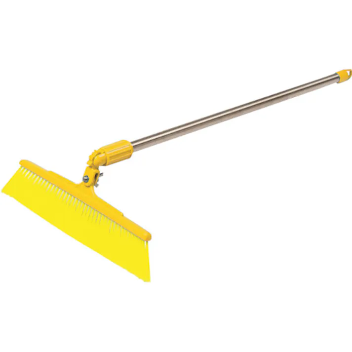 【CAINZ-DASH】バーテック バーキュートプラス 衛生管理用ほうき クネットタイプ短柄 ソフト黄1 BCP30KT-BH60SY 1P 63112301【別送品】