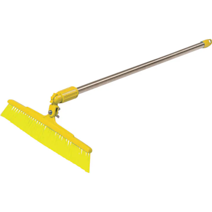 【CAINZ-DASH】バーテック バーキュートプラス 衛生管理用ほうき クネットタイプ短柄 ハード黄5 BCP30KT-BH40HY 5P 63113305【別送品】