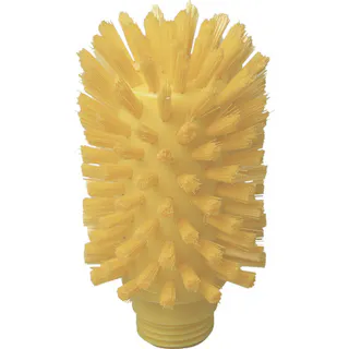 【CAINZ-DASH】バーテック バーキュートプラス ボトルブラシ ヘッド 80mm 黄 BCP-B80Y HACCAP対応 69471324【別送品】