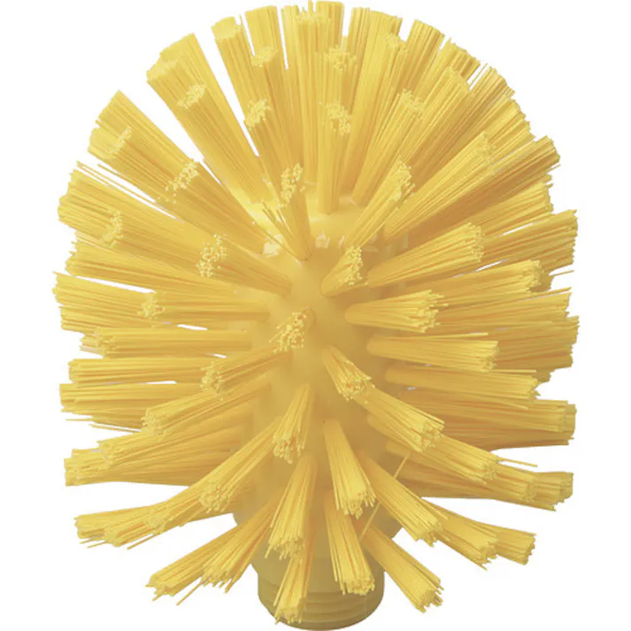 【CAINZ-DASH】バーテック バーキュートプラス ボトルブラシ ヘッド 120mm 黄 BCP-B120Y HACCAP対応 69471534【別送品】