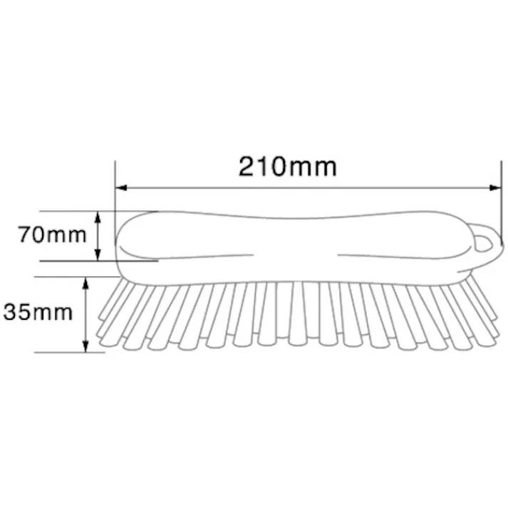 【CAINZ-DASH】バーテック バーキュートプラスハンドスクラブブラシ 白 BCP-SBW HACCAP対応 69150631【別送品】