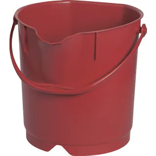 【CAINZ-DASH】バーテック バーキュートプラス カラーバケツ 9L 赤 BCP-CB9R 69801023【別送品】