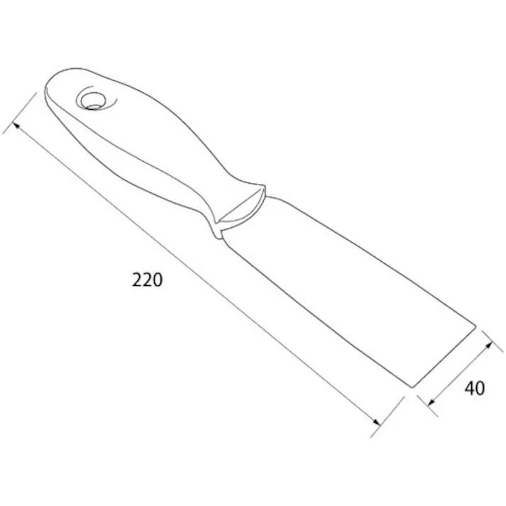 【CAINZ-DASH】バーテック バーキンタX ステンレス スパチュラ(小)紺 BKXSSPH-SB 66217200【別送品】
