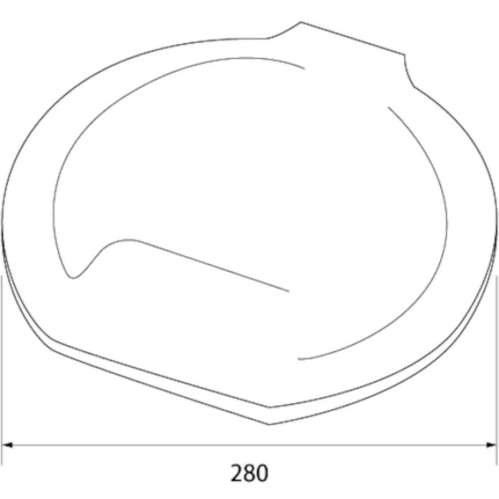 【CAINZ-DASH】バーテック バーキンタX カラーバケツ用蓋 9L 黄 BKXCBF-9Y 66219300【別送品】
