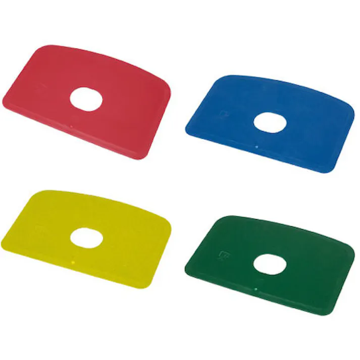 【CAINZ-DASH】バーテック バーキンタX スクレーパー(穴あき四角) 黄 BKXSP-WHSY 66219700【別送品】