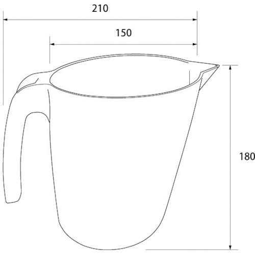 バーテック 66221600 バーキンタX ウォータージャグ2L 赤 BKXWJ−2R バーキンタX ウォータージャグ2L バーテック 通販モノタロウ