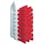 【CAINZ-DASH】バーテック バーキュート　私の爪ブラシ　赤　ＢＣＮ－Ｒ 61700101【別送品】