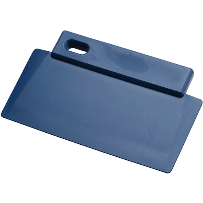 【CAINZ-DASH】バーテック バーキンタ 3エッジスパチュラ 青 BCST-3EB すくい部幅200mm 66201200【別送品】