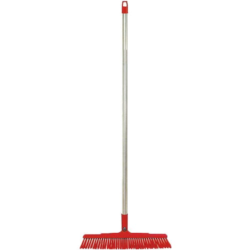 【CAINZ-DASH】バーテック バーキュートプラス　衛生管理用ほうき　短柄タイプ　ソフト赤１　ＢＣＰ３０－６０ＳＵＳ－ＴＳＲ　１Ｐ 62606101【別送品】