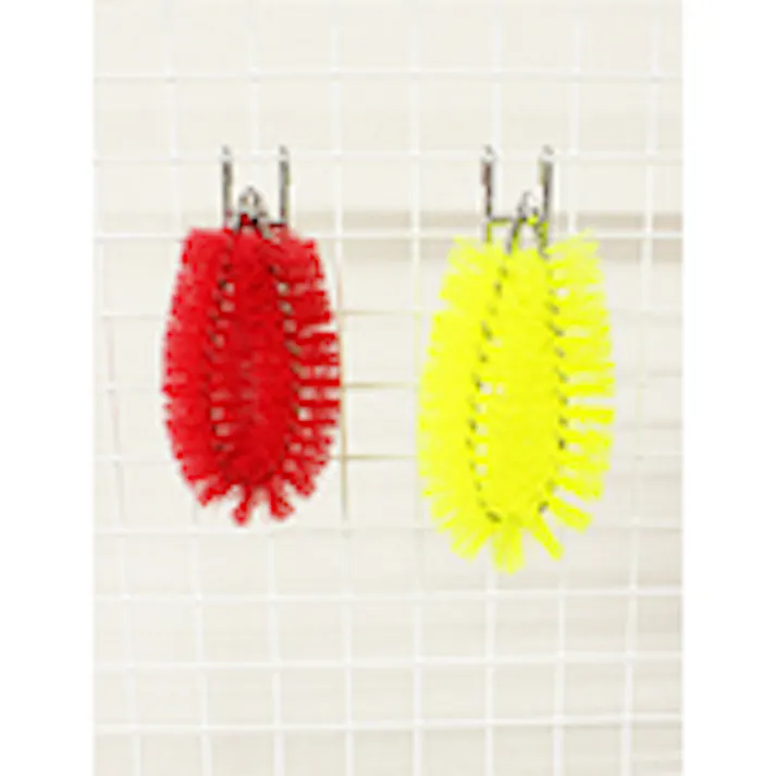 【CAINZ-DASH】バーテック バーキュートプラス 衛生管理用たわし Mサイズ ハード赤 BCPTA-MHR 62806101【別送品】