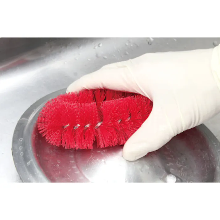 【CAINZ-DASH】バーテック バーキュートプラス 衛生管理用たわし Mサイズ ソフト 黄 BCPTA-MSY 62807301【別送品】