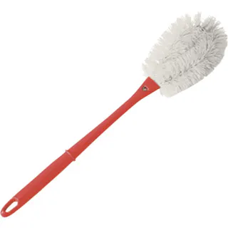 【CAINZ-DASH】バーテック バーキュート柄付たわしMサイズハード白 柄(赤)BCTARH-MHW 63206001【別送品】