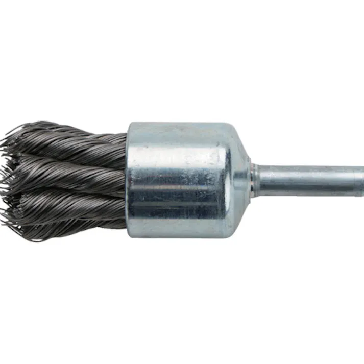 【CAINZ-DASH】バーテック ノット型(ヒネリ)軸付きエンドブラシ MEBB-40A 19X6 SW0.35 3754200【別送品】
