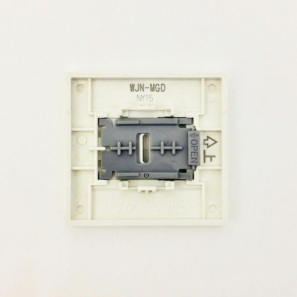 神保電器 J-WIDEシリーズ 操作板ダブル マーク付 表示灯付 2コ用