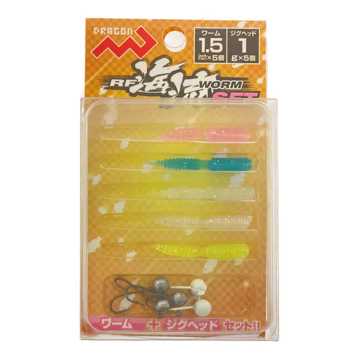 ソルフィエスタ アジ×メバル×ワーム仕掛けセット