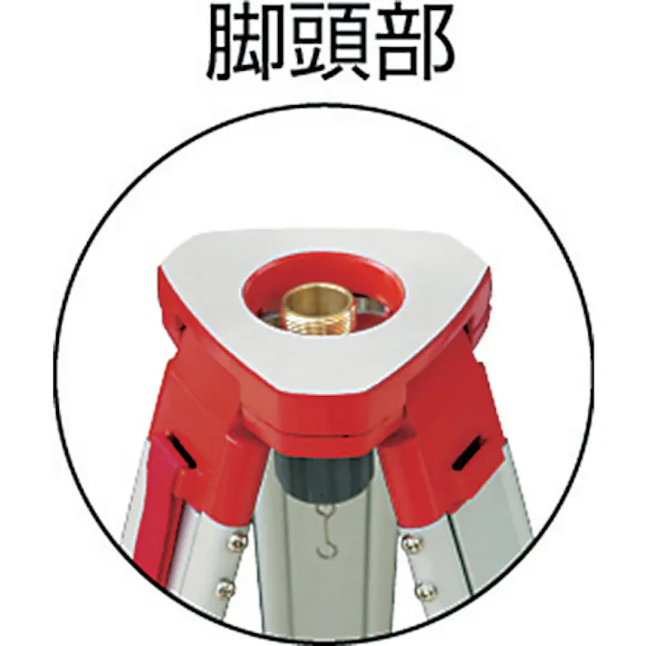【CAINZ-DASH】STS 測量器用三脚 STS-OT 平面Φ35mm STS-OT【別送品】