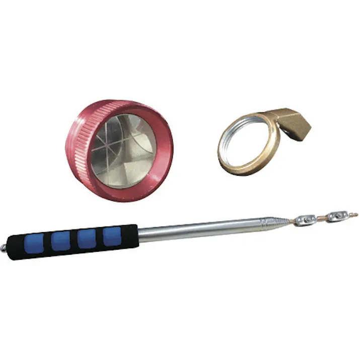 【CAINZ-DASH】STS セオドライト マイクロプリズム0.5インチ 伸縮棒セット P-0.5&RAT-2000 P-0.5 & RAT-2000【別送品】