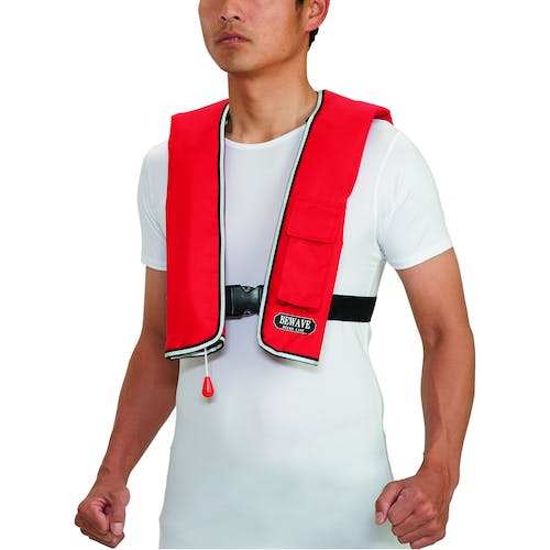 CAINZ-DASH】オーシャン・ライフ 自動膨張式ショルダータイプ 作業用