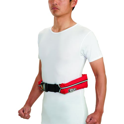 CAINZ-DASH】オーシャン・ライフ 手動膨張式ウエストタイプ 小型船舶用