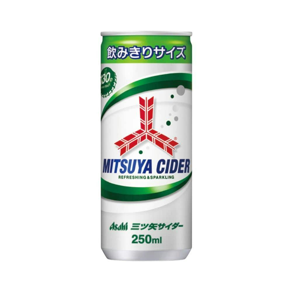 ケース販売】アサヒ飲料 三ツ矢サイダー 缶 250ml×30本 | 飲料・水