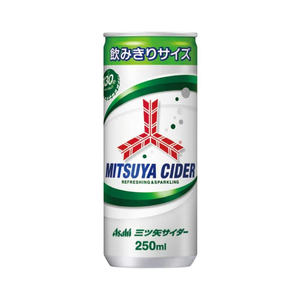 ケース販売】アサヒ飲料 三ツ矢サイダー 缶 250ml×30本｜ホームセンター通販【カインズ】