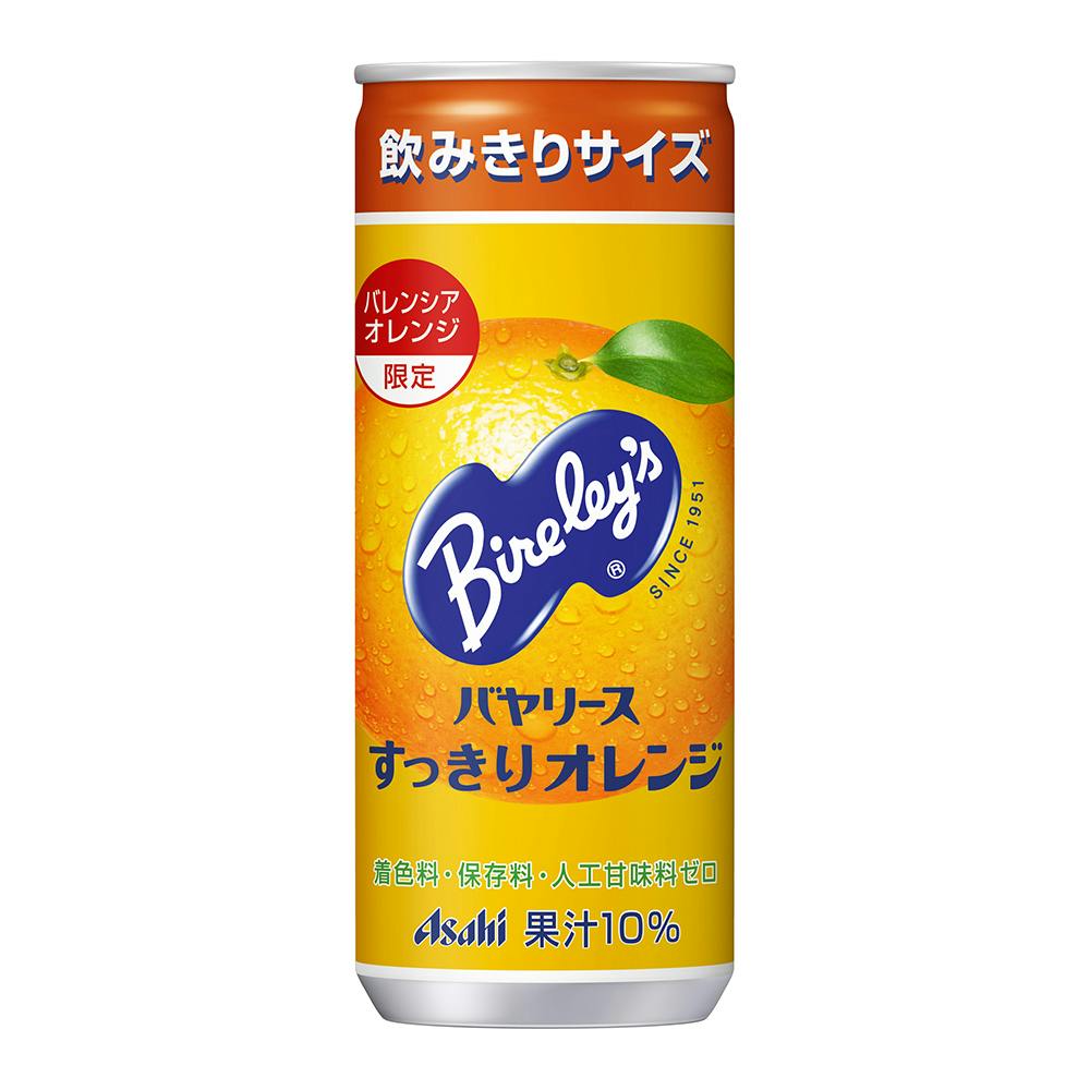 ケース販売】アサヒ飲料 バヤリース すっきりオレンジ 缶 245g