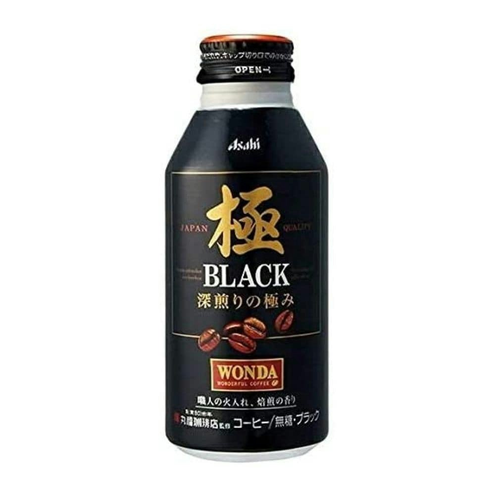 ケース販売】アサヒ飲料 ワンダ 極 ブラック ボトル缶 400g×24本｜ホームセンター通販【カインズ】