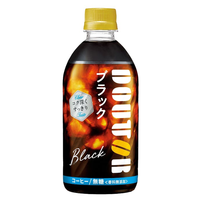 【ケース販売】アサヒ飲料 ドトール ブラック 480ml×24本