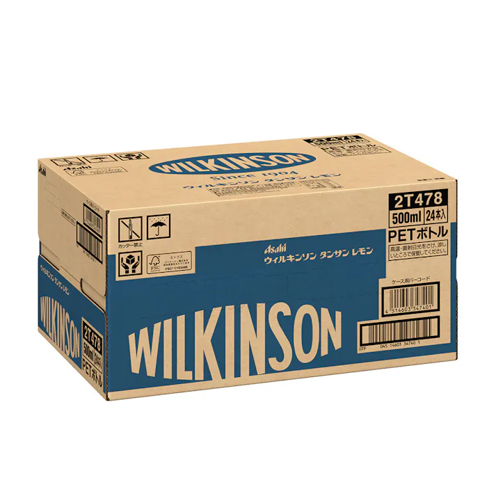 【ケース販売】ウィルキンソン タンサン レモン 500ml×24本