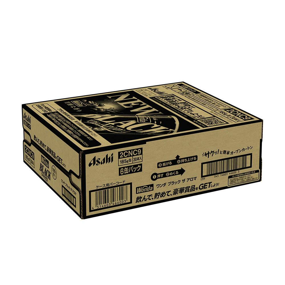 【ケース販売】ワンダブラック ザ・アロマ 185g×30本