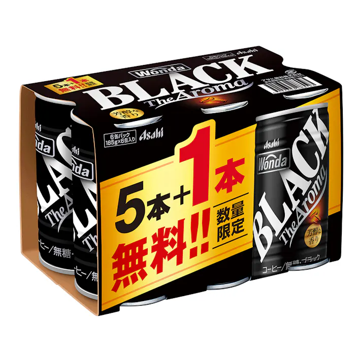 【ケース販売】ワンダ ブラック 185g×30本