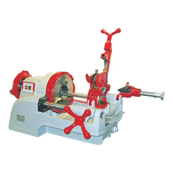 レッキス工業 REX 自動切上ダイヘッド付パイプマシン F80A3 273015【SU】