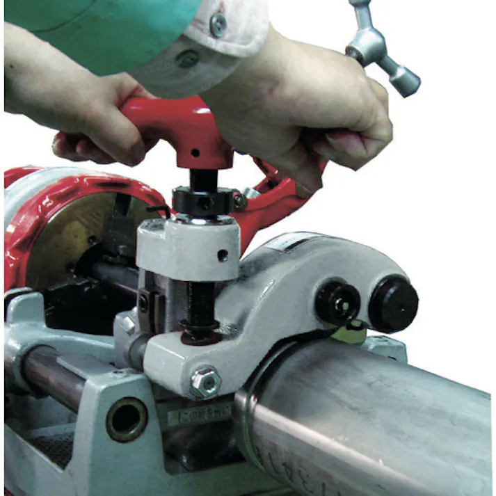 【CAINZ-DASH】レッキス工業 ねじ切り機(パイプマシン) 341601 ポータブルグルーバM RGRO【別送品】