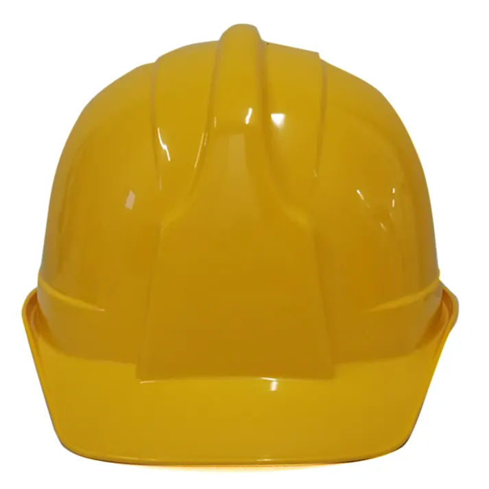 ヘルメット電工用ツバ有り SS100-AJX 黄