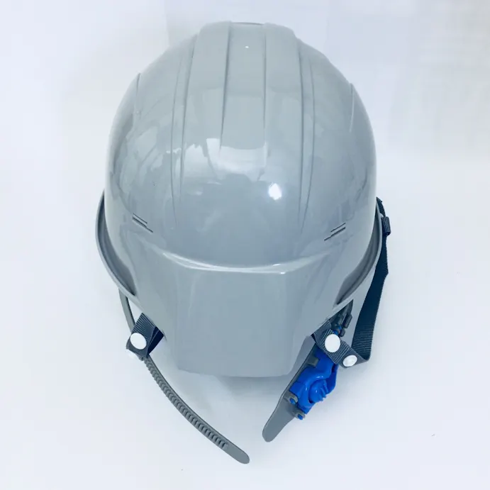 ヘルメット建設用ツバ有りss18v通気孔付 グレー ホームセンター通販 カインズ