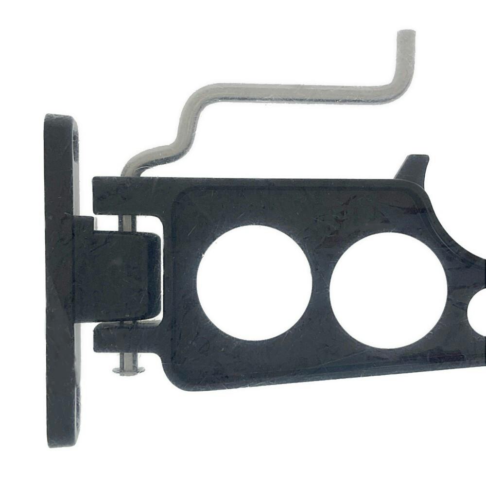 スイング物干 縦型ベースタイプ 380mm ブラック | 物干し竿用金具 通販