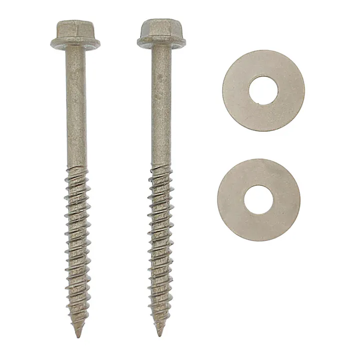 ファースト 物干金物用 ステンビスコン 7×75 ライトブラウン 2本入