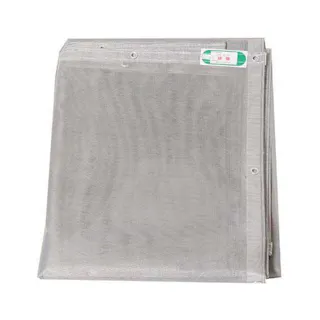 ワールド メッシュ防炎シート グレー 1.8m×3.6m