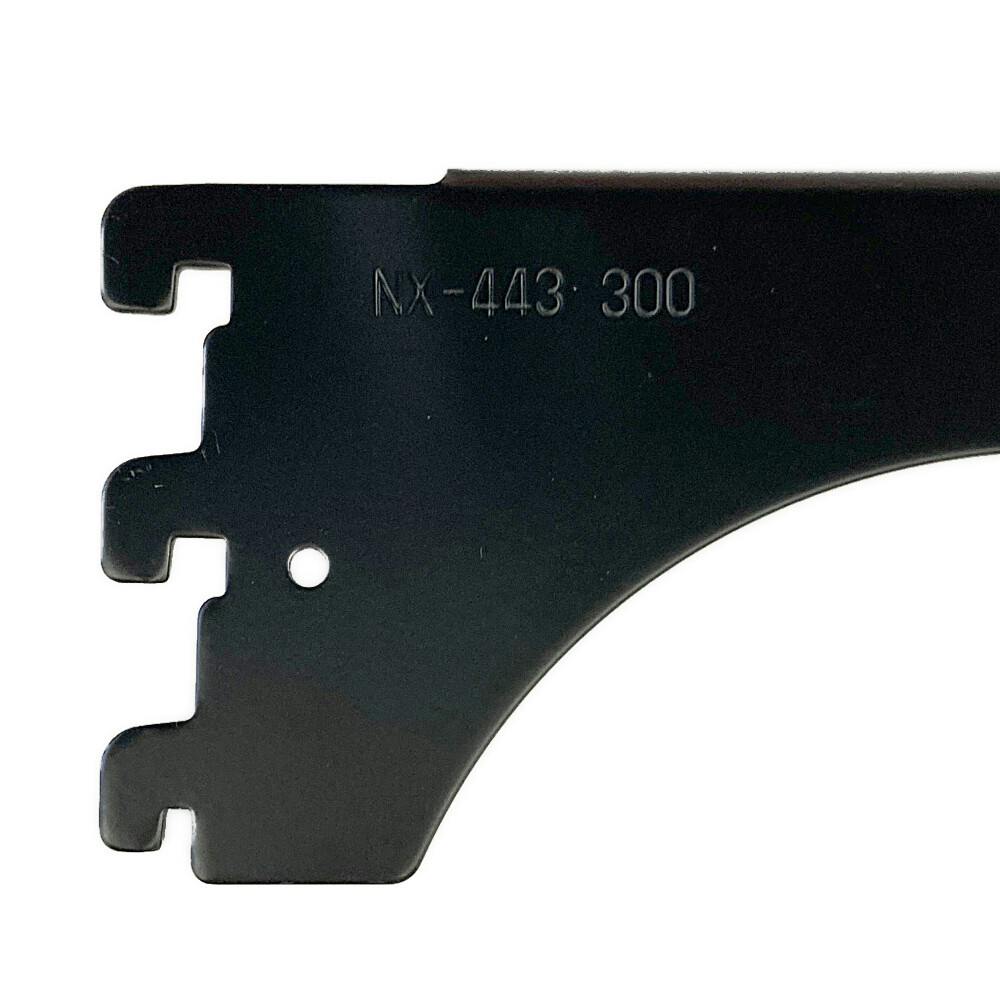 NEXT木棚用ブラケット NX-443/L-300 黒(販売終了) | ねじ・くぎ・針金