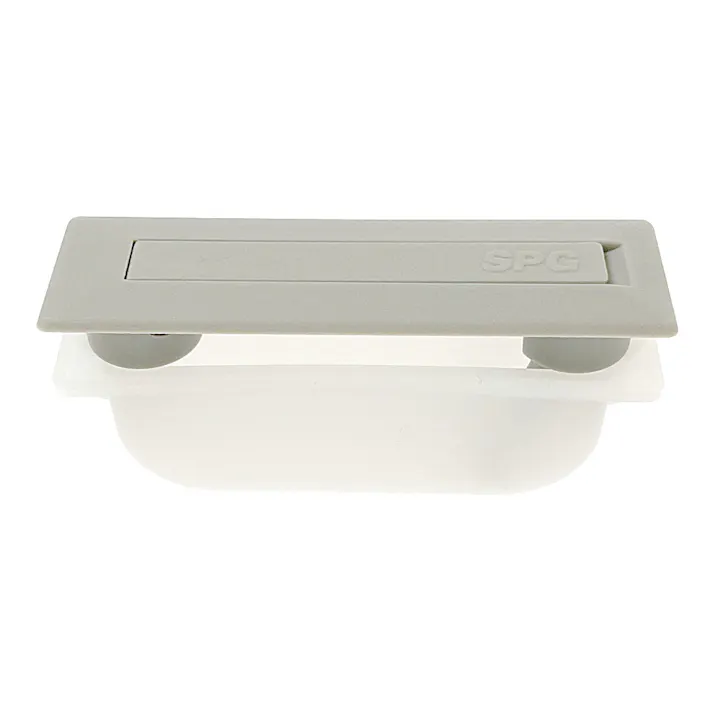 SPG回転取手 樹脂製 シルバー