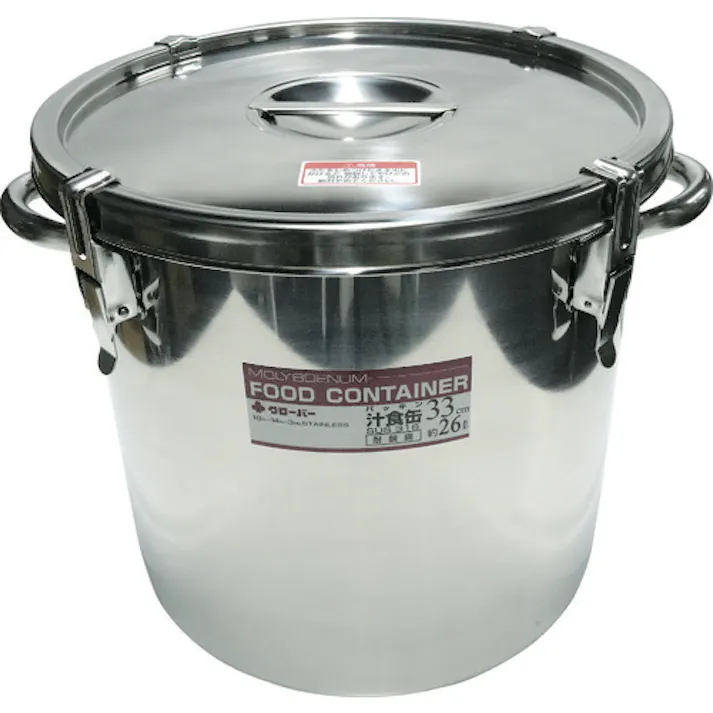【CAINZ-DASH】スギコ産業 モリブデンステンレスタンク 蓋付 330×330 26L 手付 MST-33【別送品】