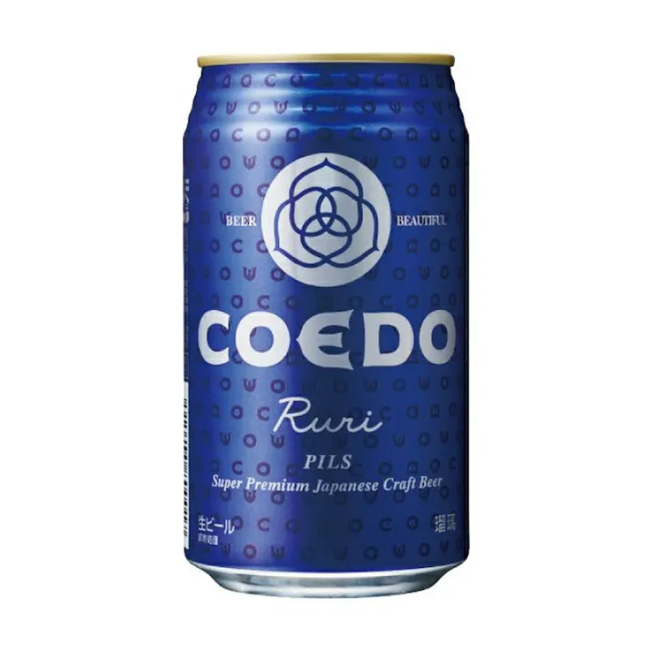 【ケース販売】COEDO(コエド) 瑠璃-Ruri- 350ml缶×24本【別送品】
