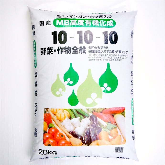 【店舗限定】国産有機化成肥料10-10-10微量要素入20kg, , product