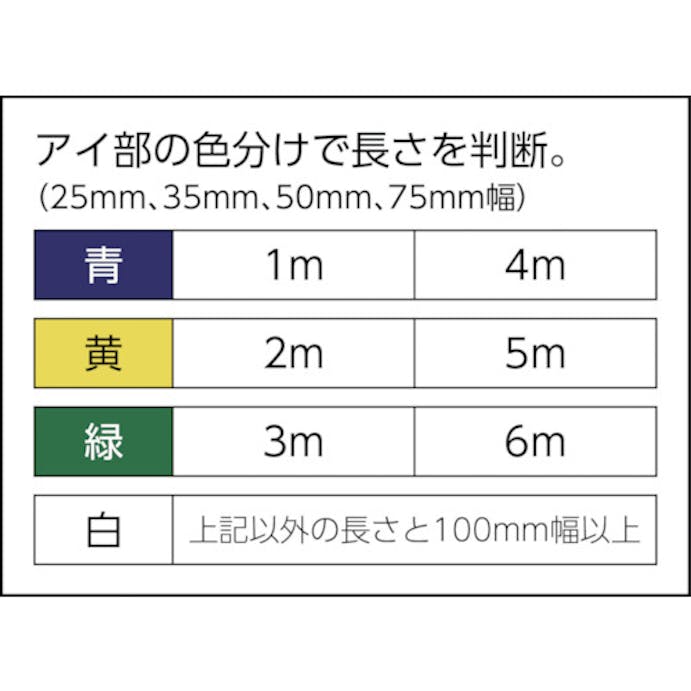 【CAINZ-DASH】田村総業 ベルトスリング　Ｚタイプ　４Ｅ　２５×２．０ ZE0250200【別送品】