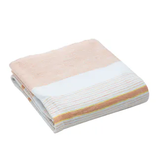 電気毛布 敷き 130×80cm オレンジ/ボーダー柄 VWS402H-D