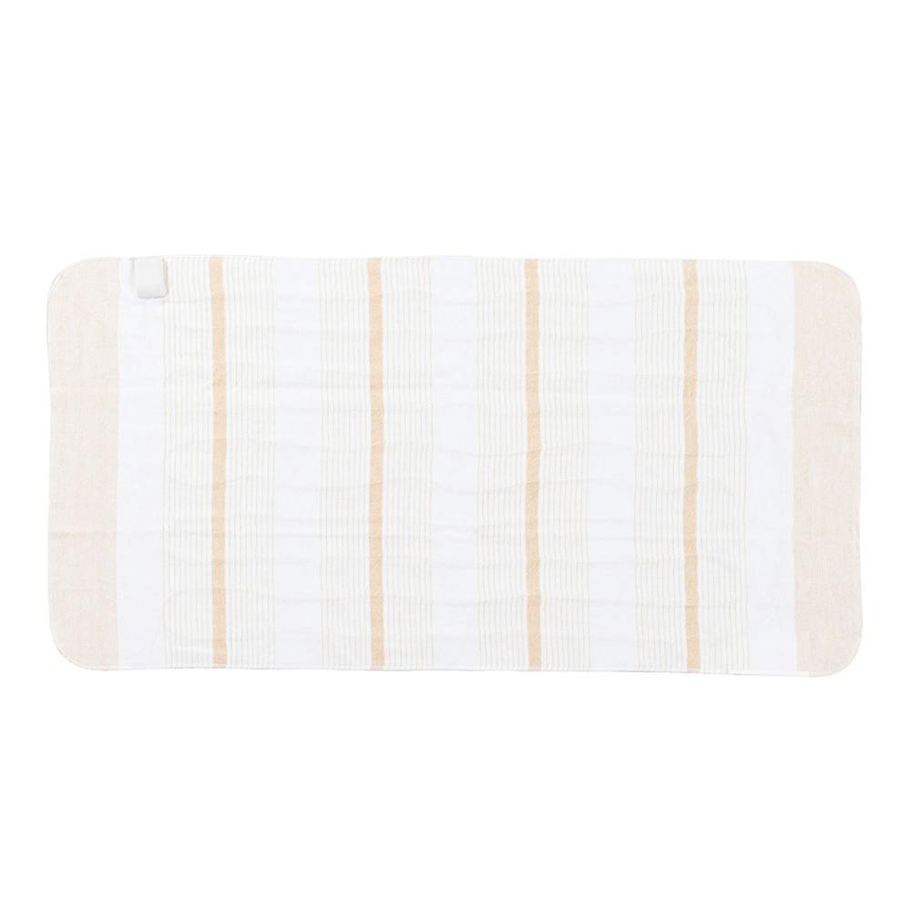 電気毛布 敷きタイプ 120×60cm オレンジ・ボーダー VWS401HU-DB