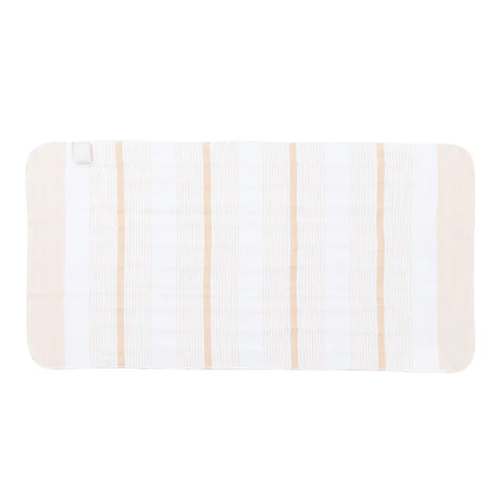 電気毛布 敷きタイプ 120×60cm オレンジ・ボーダー VWS401HU-DB